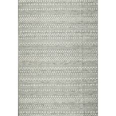 Mega Flooring Striped Rug Grey