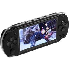 Cheap Game Consoles Selloria 32 Bit 4.3 PSP Portable Handheld Game Console Black 32 Bit 4.3 PSP Portable Handheld Game Console Player 10000 Games Camera X6