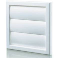 Extractor Fans Blauberg Gravity Shutter Vent-150mm-Brilliant, White