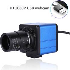 Webbkameror Tomtop Jms Aibecy 1080P HD-Kamera, Computerkamera, Webcam, 2 Megapixel, 5-fach optischer Zoom, 155 Grad Weitwinkel