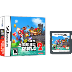 New Super Mario Bros Castle 2 Games Cartridges for NDS NDSL 3DS DSI 2DS 3DS XL Consoles