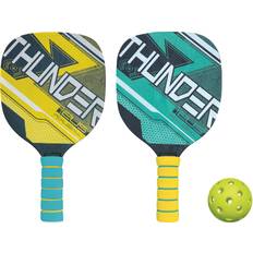 Pickleball-Sets Diverse Happy Summer, Pickleball