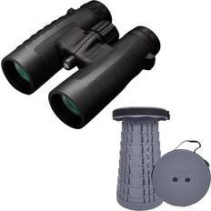 Bushnell Binoculars & Telescopes Bushnell 10x42 Trophy XLT Roof Prism Binocular,Black,w/Telescoping Stool/Chair