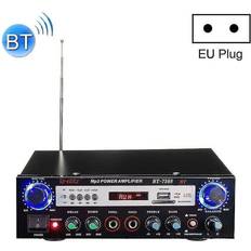Amplifiers & Receivers HKHBJS Bluetooth High Fidelity Stereo Audio Amplifier Bt-7388 With Remote Control Led Display Usb Sd And