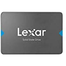 LEXAR NQ100 2,5 Zoll SATA III 6 Gb/s 480 GB SSD, bis zu 550 MB/s Lesen Solid-State-Laufwerk, Interne SSD für Laptop, Desktop-Computer/PC LNQ100X480G-RNNNG Grau