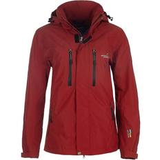 Arrak Rain Jacket W Dark Red L