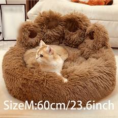 MDSRJONE Calming Donut Dog Bed Soft Bed