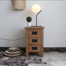 Furniture One 3 Large Night Bedside Table