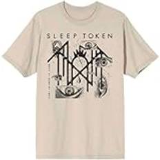 Natural T-shirts Sleep Token Eyes Band Logo T Shirt - Multi