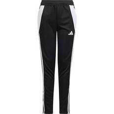 Black - Boys Pants Adidas Junior Tiro 24 Training Pants - Black/White (IJ7661)