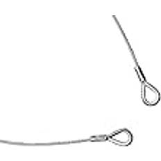 Studioutrustning Eurolite 5801048G Stålsträng 1000 x 4 mm Silver med Finger