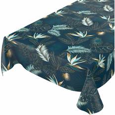 Anro Leaf Tischdecke Blau (220x140cm)