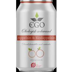 Appelsiner Sodavand Ego økologisk sodavand Appelsin/Blodappelsin 33cl