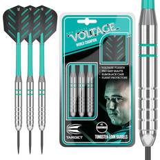 Rob Cross Silver Voltage 24g Brass Steel Tip Darts Set