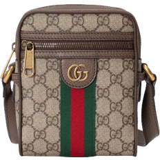 Gucci Ophidia GG Shoulder Bag - Beige/Ebony