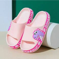 PVC Children's Shoes DreamSilent Pink, 10.5-11Kids Girls Boys Summer Slippers Kids Beach Pool Mules Sliders Shoes Toddler Sandal