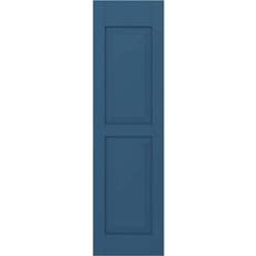 Ekena Millwork H Americraft 2-Equal Raised RW101RP15X33HBH Timber Window Shutter Width 12"