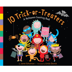 Books 10 Trick-Or-Treaters A Halloween Book for Kids and Toddlers