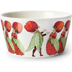 Design House Stockholm Serving Design House Stockholm Elsa Beskow The Strawberry Family Dessert Bowl 5.118" 0.132gal