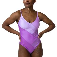 Purple Swimsuits Nani Swimwear Nani Swimwear Women's Braided One Piece Swimsuit, Medium, Purple