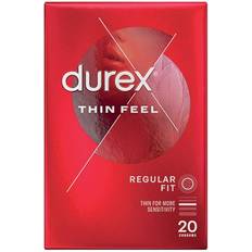 Durex Sex Toys Durex Thin Feel Condoms Pack of 20 3203183