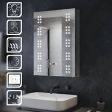 Elegant Bathroom Illuminated Cabinet