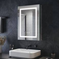 Elegant Bathroom Illuminated Cabinet