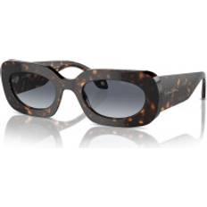 Giorgio Armani Woman Sunglass AR8182 - Light Blue Gradient Grey