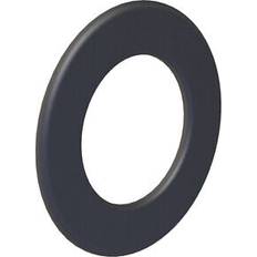 Schornsteine Jeremias wandrosette randbreite 55 mm schwarz ø150mm