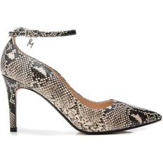 Natural - Women Heels & Pumps Moda In Pelle Cristel Natural Snake Print