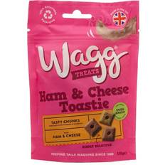 Wagg Wagg Ham and Cheese Toastie Dog Treat 125g