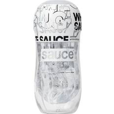 Masturbation sleeve Sexleksaker X-Sauce Sauce White Sauce Cup Masturbator Sleeve Transparent