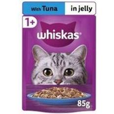 Mars Whiskas 1+ Adult Cat Food Pouches in Jelly with Tuna 85g