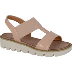 Rosa Sandaletter Cipriata Aladina Wedge Sandals Nude