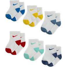 Nike Pop Color Ankle Socks 6PK - Blue