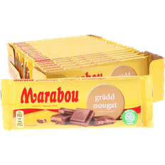 Marabou Konfektyr & Kakor Marabou Gräddnougat 100g 22pack