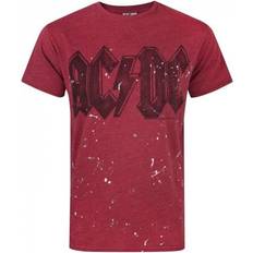 JUNK FOOD Herren-T-Shirt mit Farbspritzern AC/DC