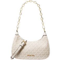 Michael Kors Cora Medium Signature Logo Shoulder Bag - Lt Crm Multi