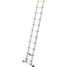 Werner Telescopic Soft Close Extension Ladder 3.2m Silver