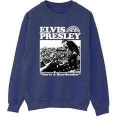 Clothing Elvis Presley Heartbreaker Sweatshirt Navy