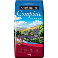 Arkwrights Complete with Beef Dry Dog Food 15kg Complete Dogs Healthy, Nutritious Dry
