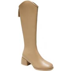 Green High Boots Lovskoo Thigh-High Horse Riding Boots - Khaki