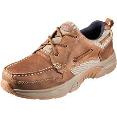 Men - Natural Boat Shoes Rugged Shark Axis 3-Eye Boat Shoes for Men Oak W