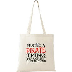 Unisex Fabric Tote Bags Cafepress Pirate Thing 22 Tote Bag - Natural