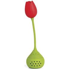 Red Tea Strainers Ototo Tulip Tea Strainer 6.3"