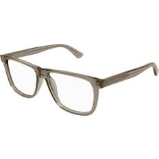 Glasögon & Läsglasögon Alexander McQueen AM0463O 005 Bruna Endast Båge Män