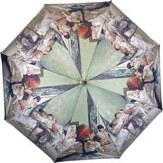 StormKing Art Collection Auto Open Close Degas Ballet Class Printed Umbrella Multicoloured
