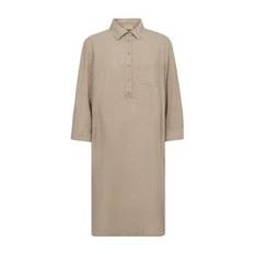 Freequent Kjoler Freequent Kjole FQLaluna Hørkjole Beige