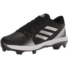 Adidas Women Baseball Shoes Adidas Women's Purehustle 2 TPU Baseball Shoe, Black/White/White, 5