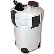 SunSun HW-303 Akvarium ytterfilter 1400 l/h 3-stegs kammarfilter filtermaterial